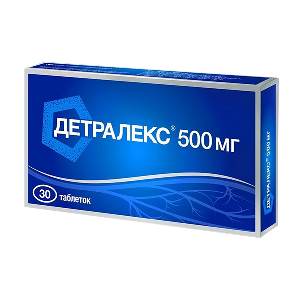 ДЕТРАЛЕКС таб п/об 500мг 30 шт.